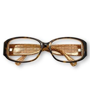 Coach Keri S464 Tortoise Brown Womens Sunglass/glasses Frames SE 130, Good Buy.